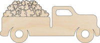 Truck Wood Craft Shape - Laser Cut Baltic Birch Unfinished DIY Art Supplies PAT6 - The Wood Shape Store