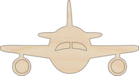Airplane Wood Craft Shape - Laser Cut Baltic Birch Unfinished DIY Wood Art Supplies PLN10 - The Wood Shape Store