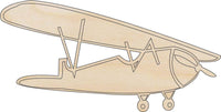 Airplane Wood Craft Shape - Laser Cut Baltic Birch Unfinished DIY Wood Art Supplies PLN13 - The Wood Shape Store