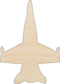 Airplane Wood Craft Shape - Laser Cut Baltic Birch Unfinished DIY Wood Art Supplies PLN1 - The Wood Shape Store
