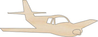 Airplane Wood Craft Shape - Laser Cut Baltic Birch Unfinished DIY Wood Art Supplies PLN3 - The Wood Shape Store