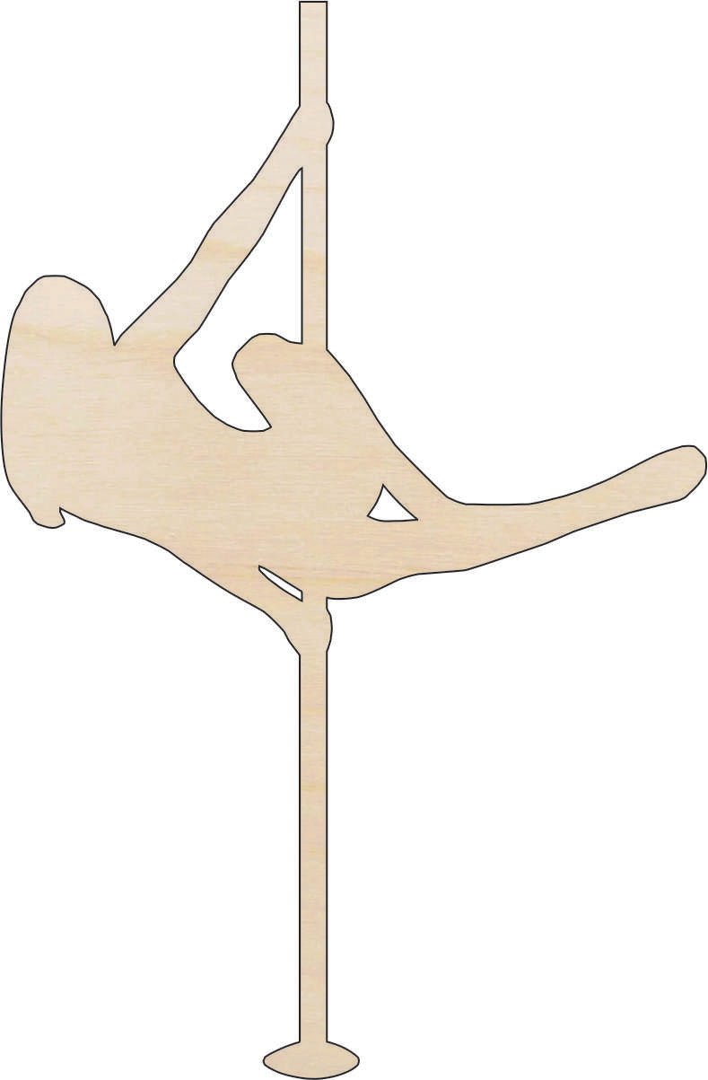 Dance Wood Craft Shape - Laser Cut Baltic Birch Unfinished DIY Wood Art Supplies PPL120 - The Wood Shape Store