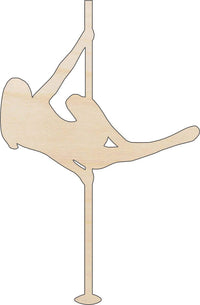 Dance Wood Craft Shape - Laser Cut Baltic Birch Unfinished DIY Wood Art Supplies PPL120 - The Wood Shape Store