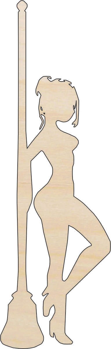 Dance Wood Craft Shape - Laser Cut Baltic Birch Unfinished DIY Wood Art Supplies PPL121 - The Wood Shape Store