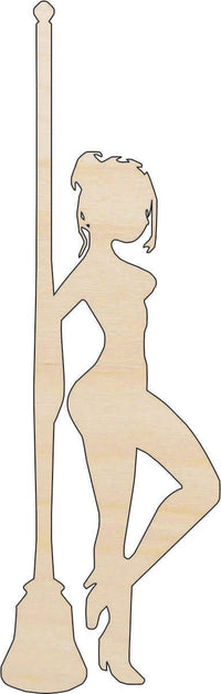 Dance Wood Craft Shape - Laser Cut Baltic Birch Unfinished DIY Wood Art Supplies PPL121 - The Wood Shape Store