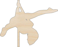 Dance Wood Craft Shape - Laser Cut Baltic Birch Unfinished DIY Wood Art Supplies PPL122 - The Wood Shape Store
