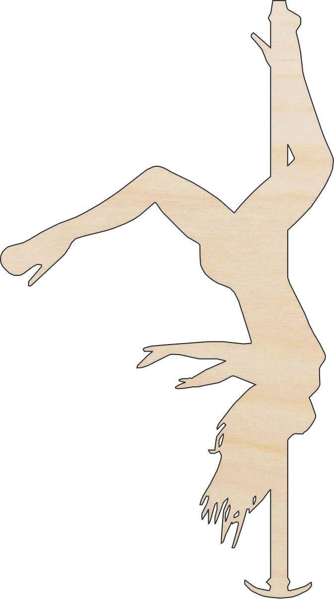 Dance Wood Craft Shape - Laser Cut Baltic Birch Unfinished DIY Wood Art Supplies PPL123 - The Wood Shape Store