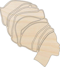 Woman Wood Craft Shape - Laser Cut Baltic Birch Unfinished DIY Wood Art Supplies PPL144 - The Wood Shape Store
