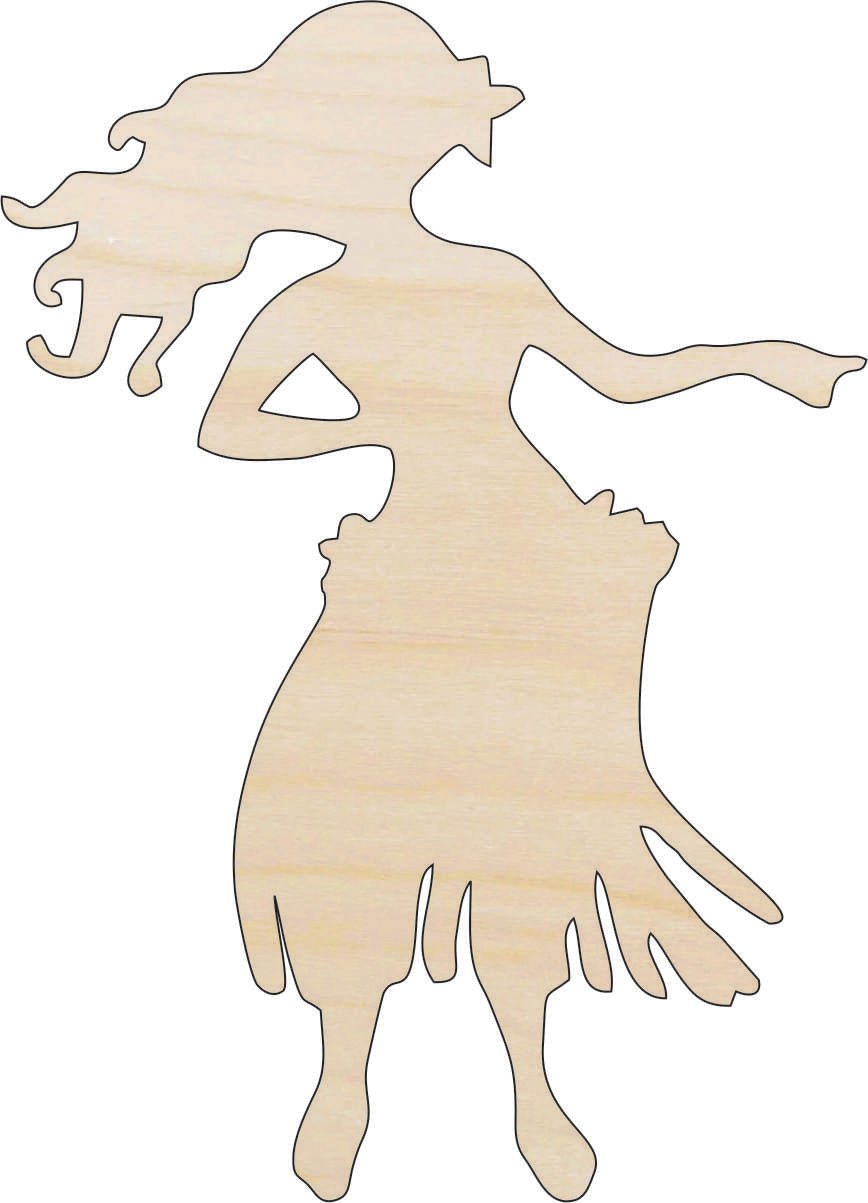 Dancer Wood Craft Shape - Laser Cut Baltic Birch Unfinished DIY Wood Art Supplies PPL20 - The Wood Shape Store