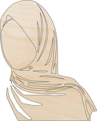 Woman Wood Craft Shape - Laser Cut Baltic Birch Unfinished DIY Wood Art Supplies PPL85 - The Wood Shape Store