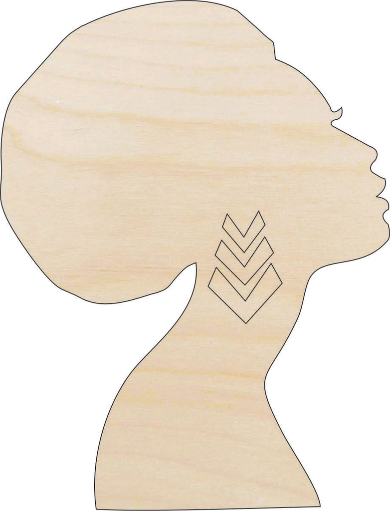 Woman - Laser Cut Out Unfinished Wood Craft Shape PPL87