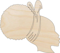 Woman Wood Craft Shape - Laser Cut Baltic Birch Unfinished DIY Wood Art Supplies PPL94 - The Wood Shape Store