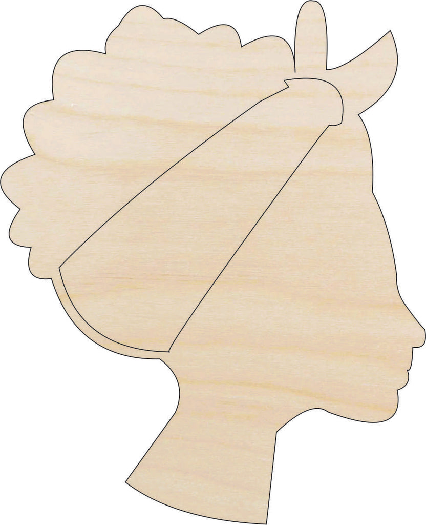 Woman - Laser Cut Out Unfinished Wood Craft Shape PPL99