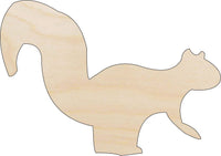 Squirrel Wood Craft Shape - Laser Cut Baltic Birch Unfinished DIY Wood Art Supplies RDT11 - The Wood Shape Store