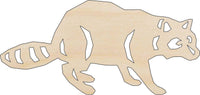 Raccoon Wood Craft Shape - Laser Cut Baltic Birch Unfinished DIY Wood Art Supplies RDT26 - The Wood Shape Store