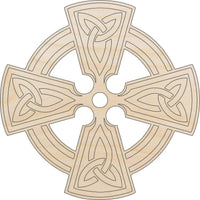 Cross Wood Craft Shape - Laser Cut Baltic Birch Unfinished DIY Wood Art Supplies REL11 - The Wood Shape Store