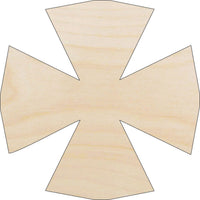 Cross Wood Craft Shape - Laser Cut Baltic Birch Unfinished DIY Wood Art Supplies REL17 - The Wood Shape Store