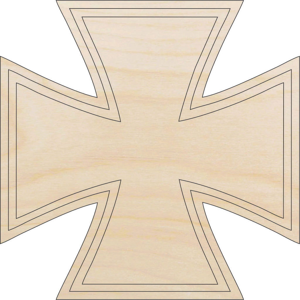 Cross - Laser Cut Wood Shape REL4