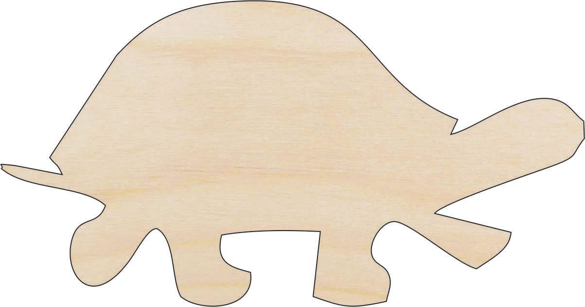 Turtle Wood Craft Shape - Laser Cut Baltic Birch Unfinished DIY Wood Art Supplies REP12 - The Wood Shape Store