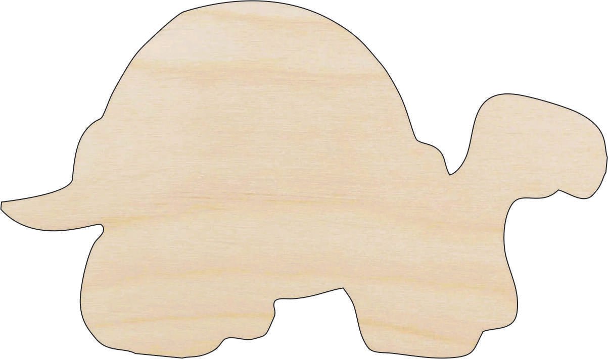 Turtle Wood Craft Shape - Laser Cut Baltic Birch Unfinished DIY Wood Art Supplies REP18 - The Wood Shape Store