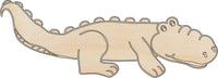 Alligator Wood Craft Shape - Laser Cut Baltic Birch Unfinished DIY Wood Art Supplies REP7 - The Wood Shape Store