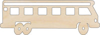 Schoolbus Wood Craft Shape - Laser Cut Baltic Birch Unfinished DIY Wood Art Supplies SCL15 - The Wood Shape Store