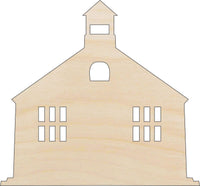School Wood Craft Shape - Laser Cut Baltic Birch Unfinished DIY Wood Art Supplies SCL20 - The Wood Shape Store