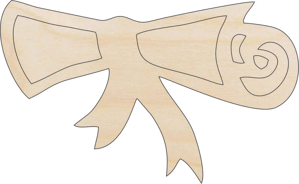 Diploma - Laser Cut Wood Shape SCL2