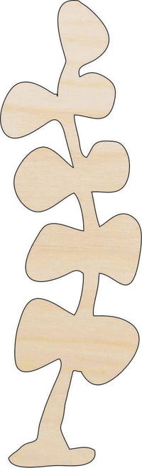 Seaweed Wood Craft Shape - Laser Cut Baltic Birch Unfinished DIY Wood Art Supplies SEA129 - The Wood Shape Store