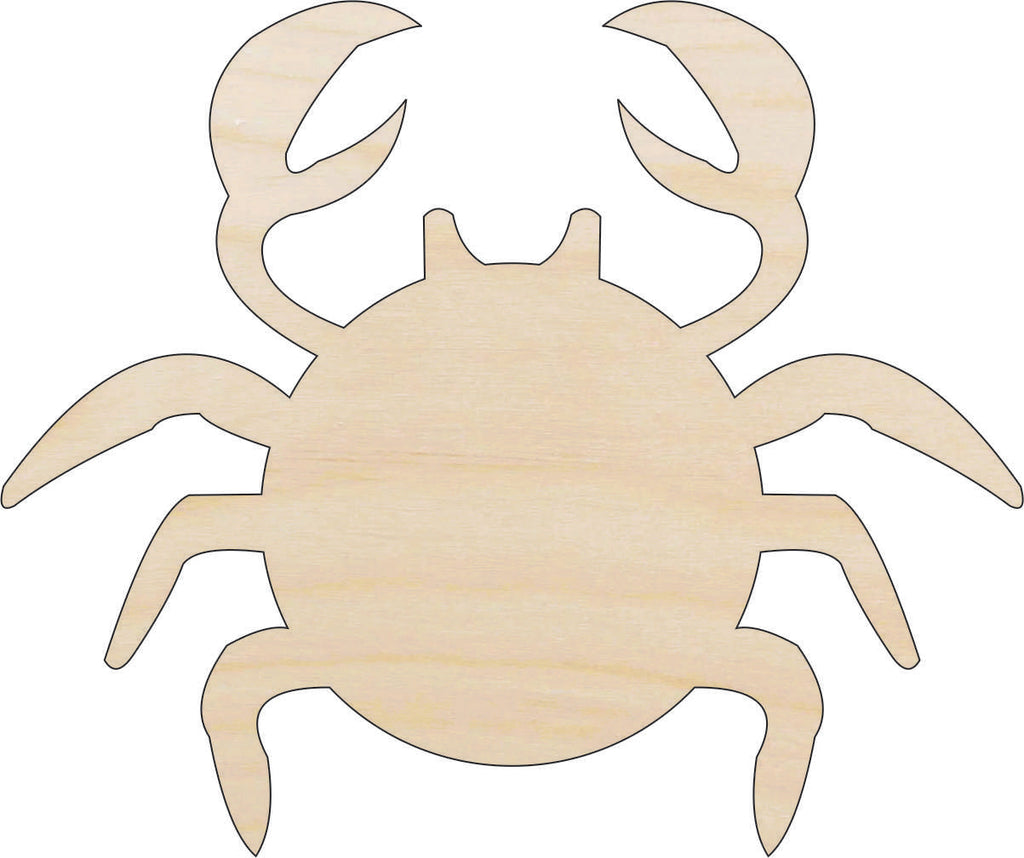 Crab - Laser Cut Out Unfinished Wood Craft Shape SEA137