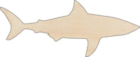 Shark Wood Craft Shape - Laser Cut Baltic Birch Unfinished DIY Wood Art Supplies SEA17 - The Wood Shape Store