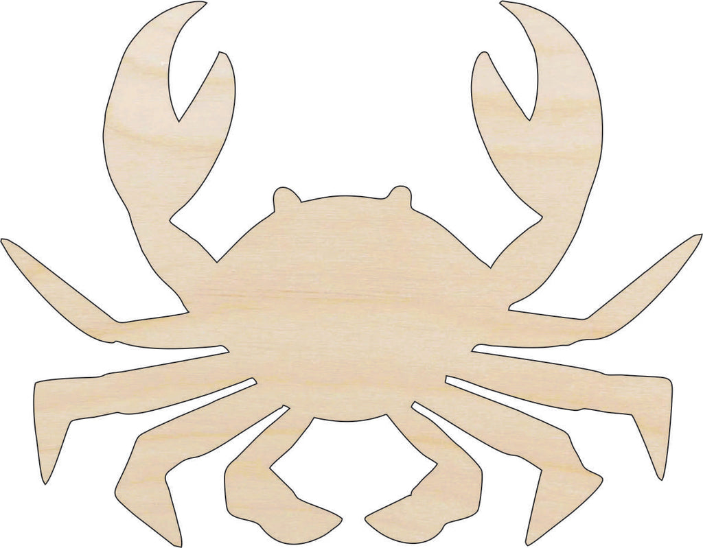Crab - Laser Cut Wood Shape SEA3