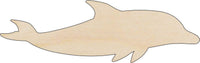 Dolphin Wood Craft Shape - Laser Cut Baltic Birch Unfinished DIY Wood Art Supplies SEA42 - The Wood Shape Store