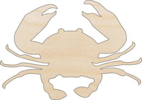 Crab Wood Craft Shape - Laser Cut Baltic Birch Unfinished DIY Wood Art Supplies SEA48 - The Wood Shape Store
