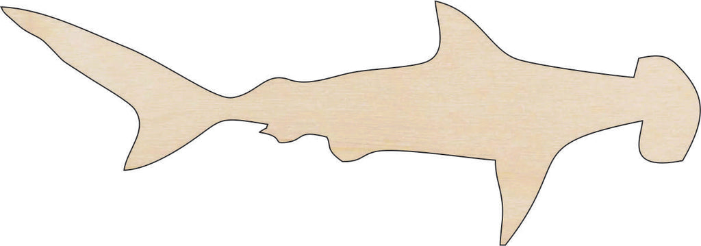 Shark - Laser Cut Wood Shape SEA51
