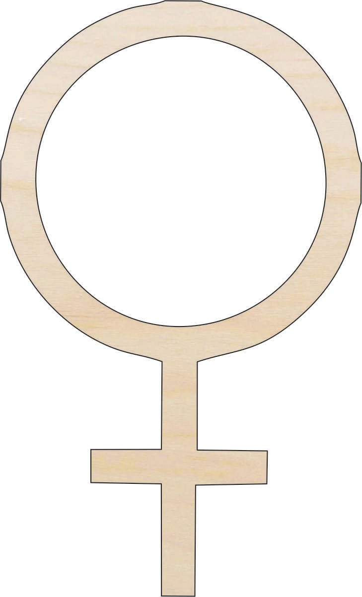 Woman Wood Craft Shape - Laser Cut Baltic Birch Unfinished DIY Wood Art Supplies SGN36 - The Wood Shape Store