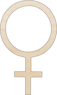 Woman Wood Craft Shape - Laser Cut Baltic Birch Unfinished DIY Wood Art Supplies SGN36 - The Wood Shape Store