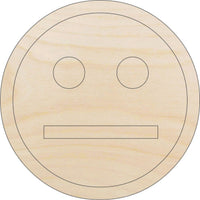 Face Wood Craft Shape - Laser Cut Baltic Birch Unfinished DIY Wood Art Supplies SGN8 - The Wood Shape Store