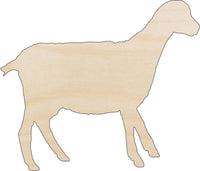 Sheep Wood Craft Shape - Laser Cut Baltic Birch Unfinished DIY Wood Art Supplies SHP10 - The Wood Shape Store