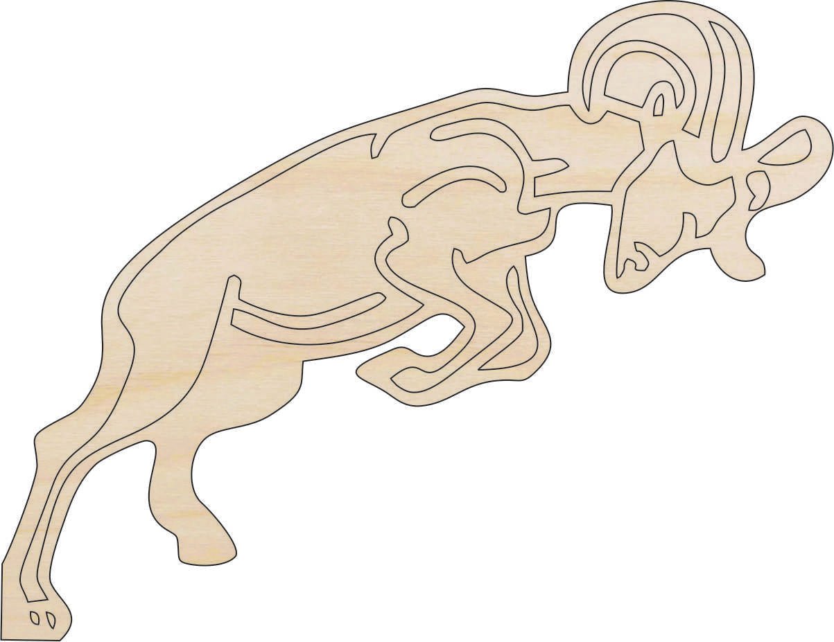 Sheep Wood Craft Shape - Laser Cut Baltic Birch Unfinished DIY Wood Art Supplies SHP15 - The Wood Shape Store