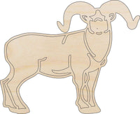 Sheep Wood Craft Shape - Laser Cut Baltic Birch Unfinished DIY Wood Art Supplies SHP18 - The Wood Shape Store