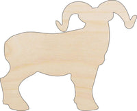 Sheep Wood Craft Shape - Laser Cut Baltic Birch Unfinished DIY Wood Art Supplies SHP31 - The Wood Shape Store