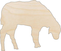 Sheep Wood Craft Shape - Laser Cut Baltic Birch Unfinished DIY Wood Art Supplies SHP36 - The Wood Shape Store