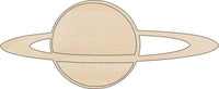 Saturn Wood Craft Shape - Laser Cut Baltic Birch Unfinished DIY Wood Art Supplies SPC42 - The Wood Shape Store