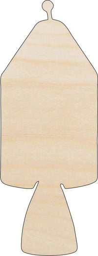 Spaceship Wood Craft Shape - Laser Cut Baltic Birch Unfinished DIY Wood Art Supplies SPC53 - The Wood Shape Store