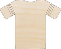 Jersey Wood Craft Shape - Laser Cut Baltic Birch Unfinished DIY Wood Art Supplies SPT131 - The Wood Shape Store