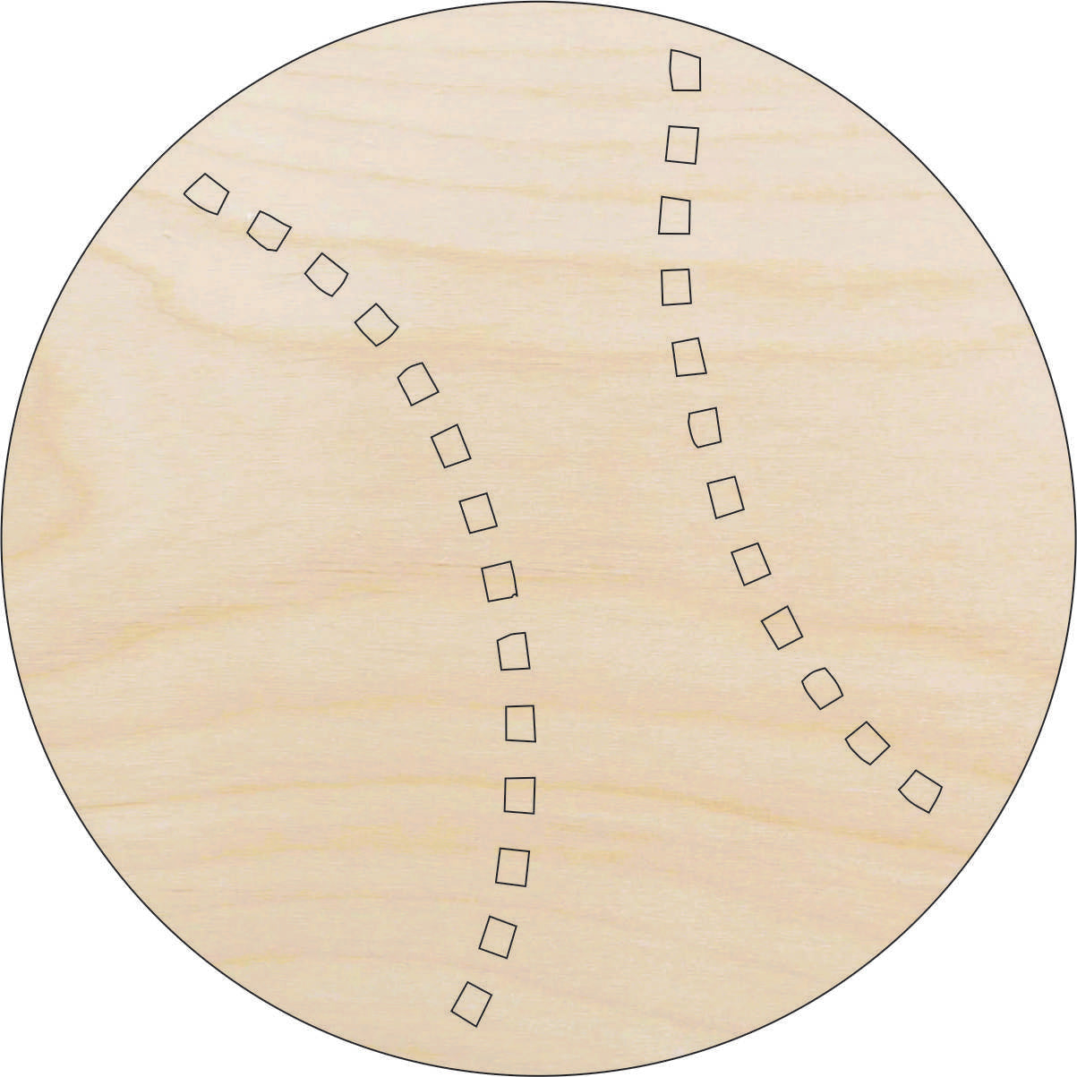 Sport Tennis Ball - Laser Cut Out Unfinished Wood Craft Shape SPT156 Sport Tennis Ball - Laser Cut Out Unfinished Wood Craft Shape SPT156