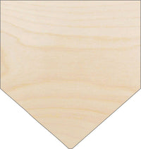 Baseball Wood Craft Shape - Laser Cut Baltic Birch Unfinished DIY Wood Art Supplies SPT160 - The Wood Shape Store