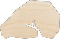 Boxing Glove Wood Craft Shape - Laser Cut Baltic Birch Unfinished DIY Wood Art Supplies SPT246 - The Wood Shape Store