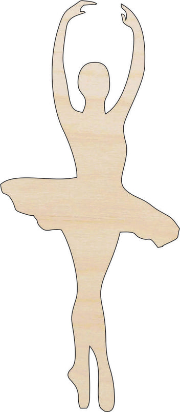 Dancer - Laser Cut Out Unfinished Wood Craft Shape SPT143